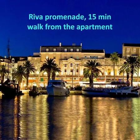 Modern 90 M2 With Balcony W The Sea View Spalato