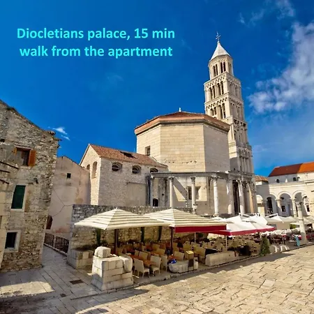 Modern 90 M2 With Balcony W The Sea View * Spalato